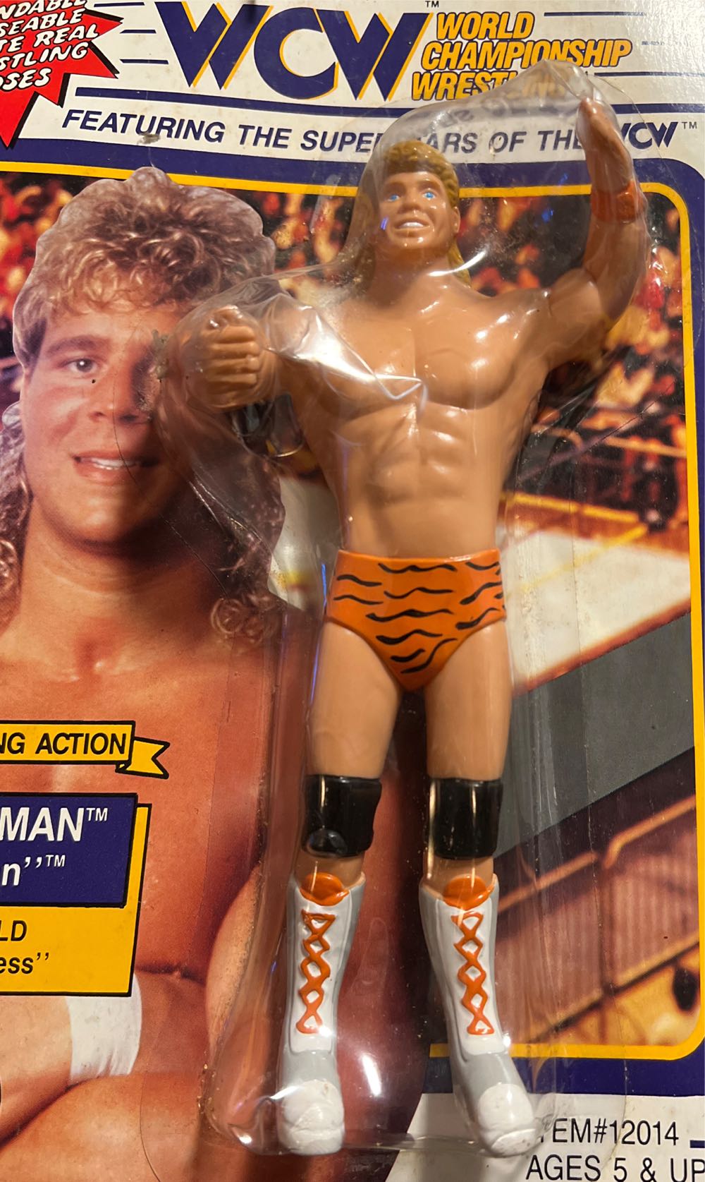 Just Toys Bend Ems Brian Pillman - Just Toys action figure collectible [Barcode 020616120145] - Main Image 2