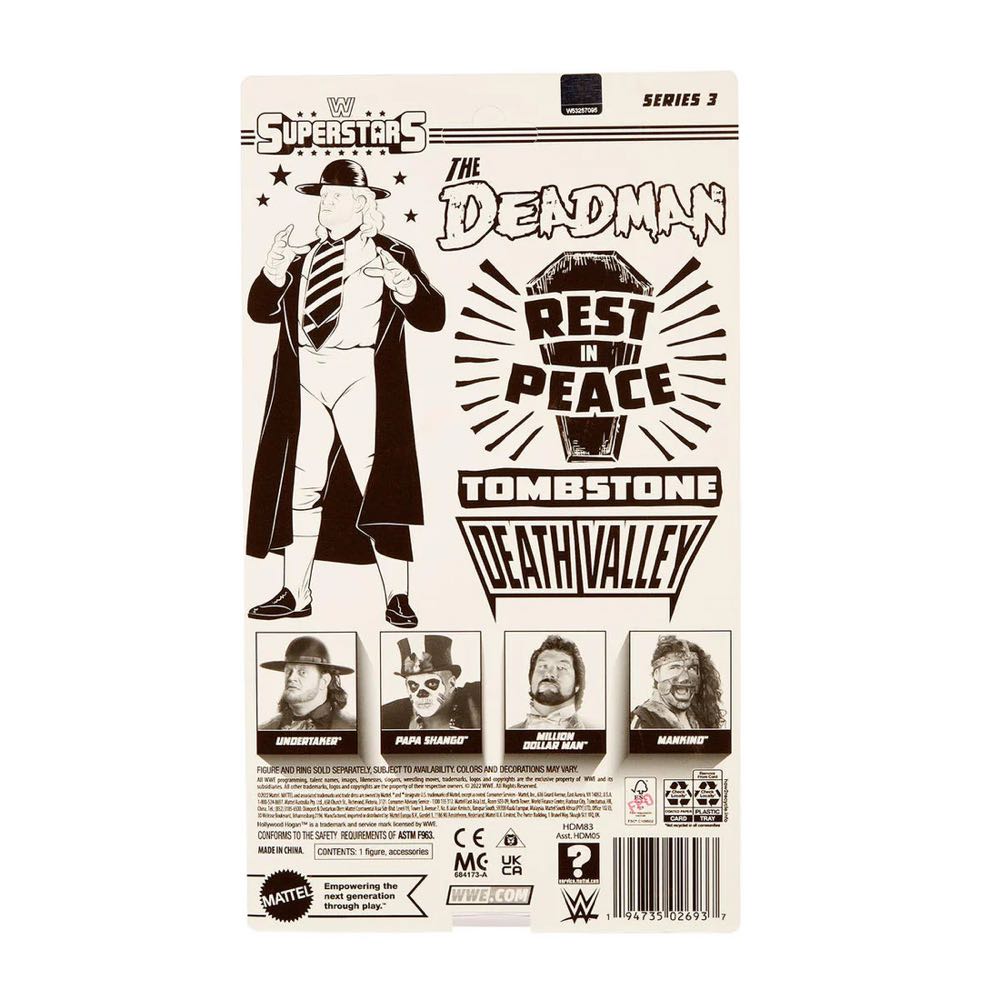 Undertaker - Mattel (WWE Superstars) action figure collectible - Main Image 2