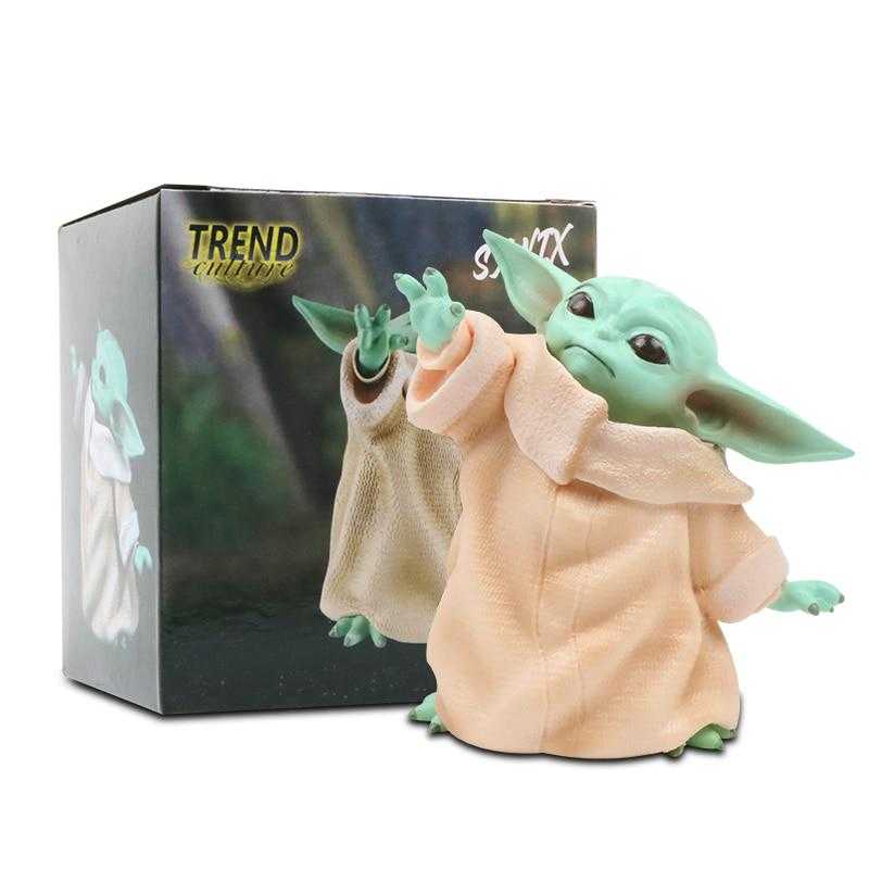 Star Wars - The Mandalorian Grogu (Baby Yoda Knock Off)  - Sanix Trend Culture (Knock Off) (Star Wars The Mandalorian) action figure collectible [Barcode 722236455341] - Main Image 2