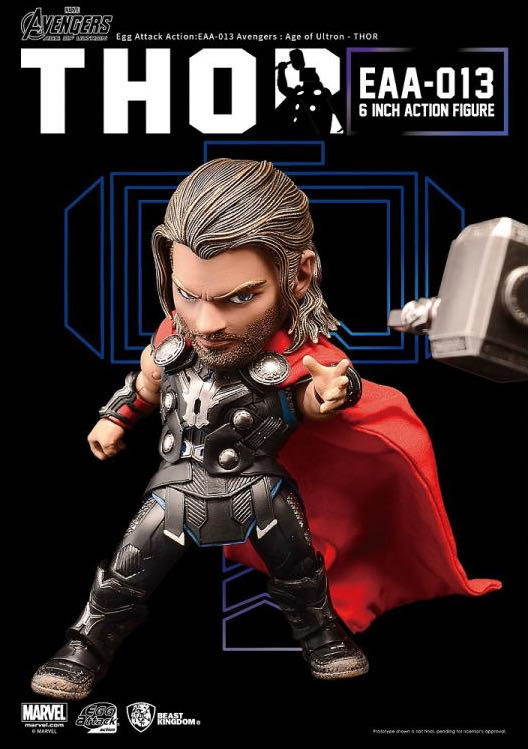 Avengers: Age of Ultron Egg Attack Action EAA-013 Thor - Beast Kingdom (Marvel Avengers Age Of Ultron) action figure collectible - Main Image 3