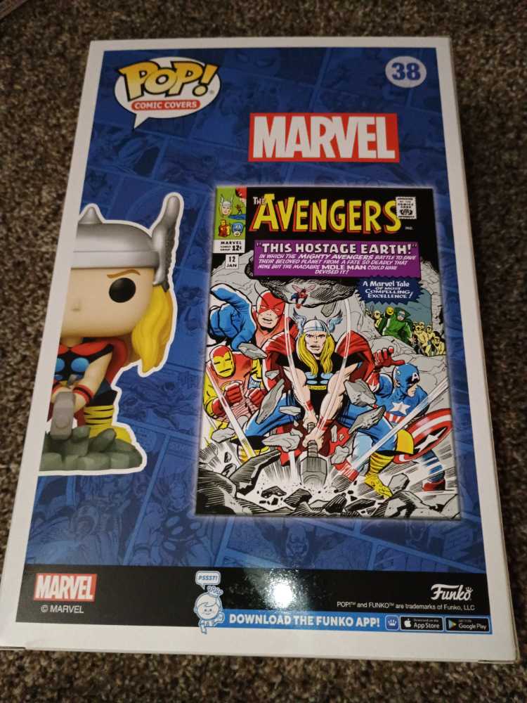 Comic Cover: Marvel Thor #38 - Funko (Marvel) action figure collectible [Barcode 889698745932] - Main Image 2