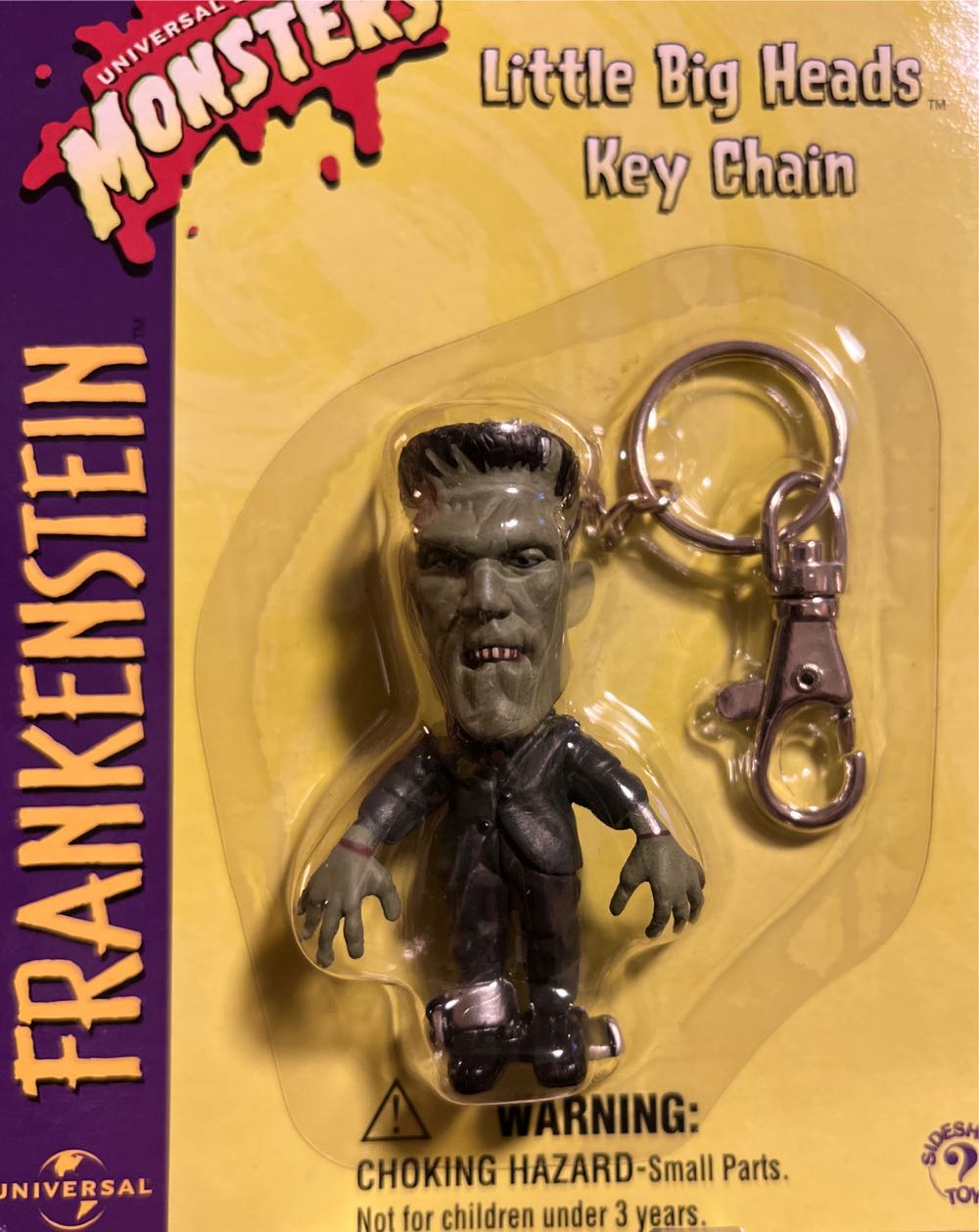 Sideshow - Little Big Heads Monsters Frankenstein Keychain - Sideshow Toy (Universal Studio Monsters) action figure collectible [Barcode 747720190160] - Main Image 3