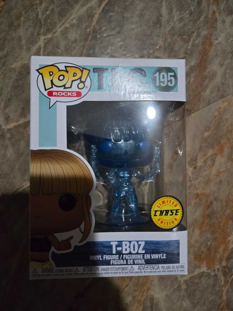 Funko Rocks #195 TLC T-Boz With Chase - Funko Pop Rocks action figure collectible [Barcode 889698529341] - Main Image 3