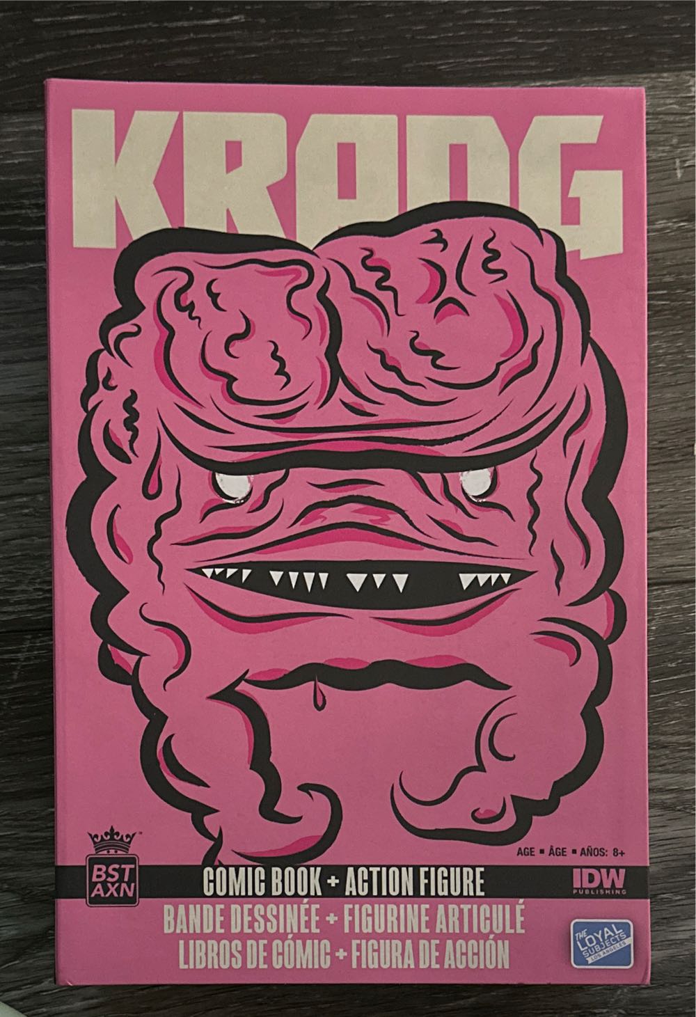 Teenage Mutant Ninja Turtles BST AXN Krang - BST AXN / The Loyal Subjects (TMNT BST AXN) action figure collectible [Barcode 810122580577] - Main Image 2