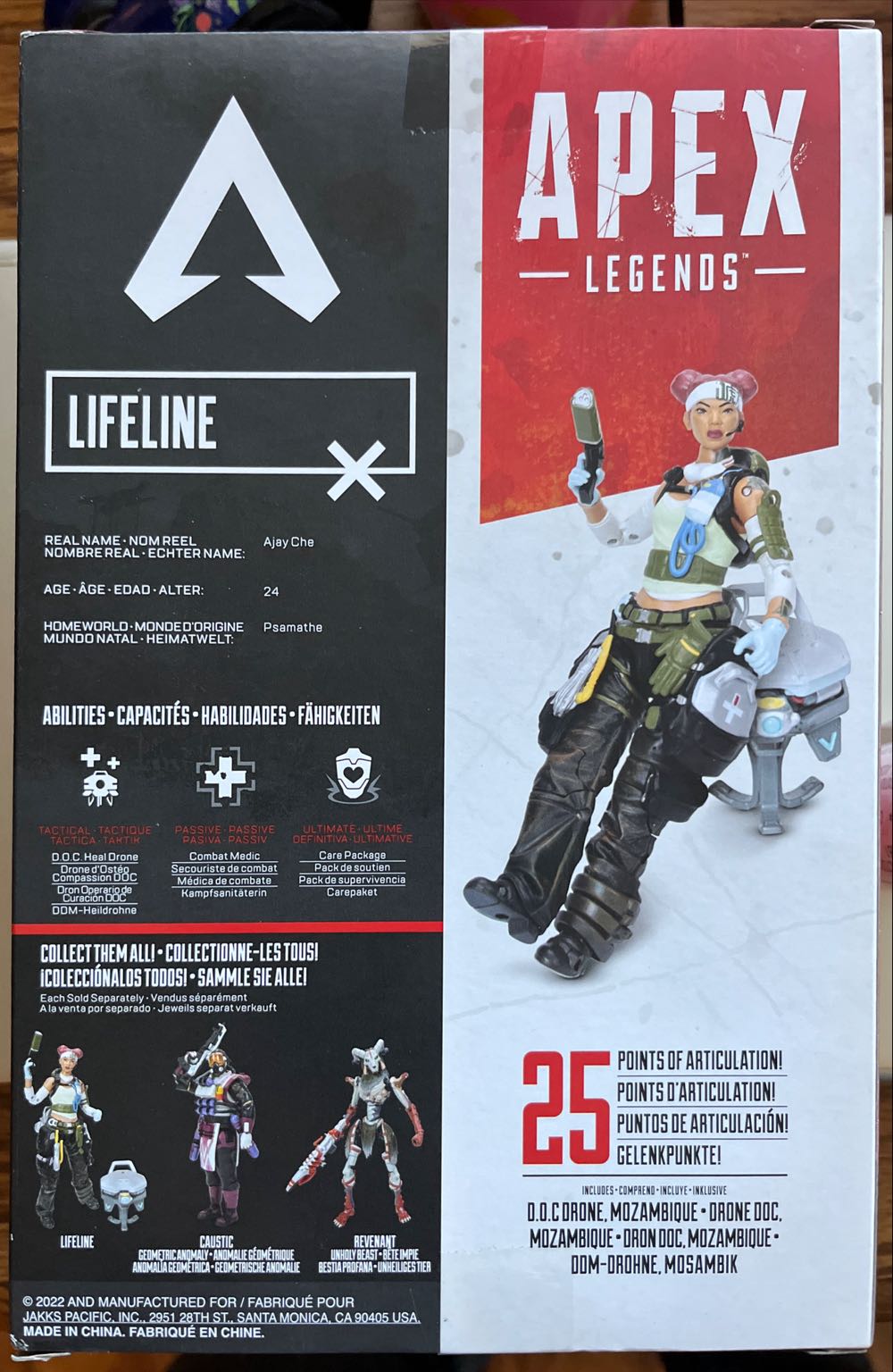 APEX Legends: Lifeline - Jakks Pacific (Apex Legends) action figure collectible [Barcode 192995407695] - Main Image 3