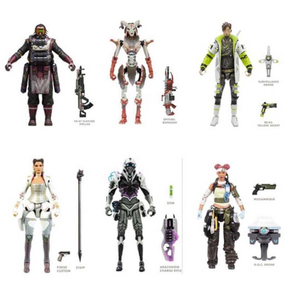 APEX Legends: Lifeline - Jakks Pacific (Apex Legends) action figure collectible [Barcode 192995407695] - Main Image 4