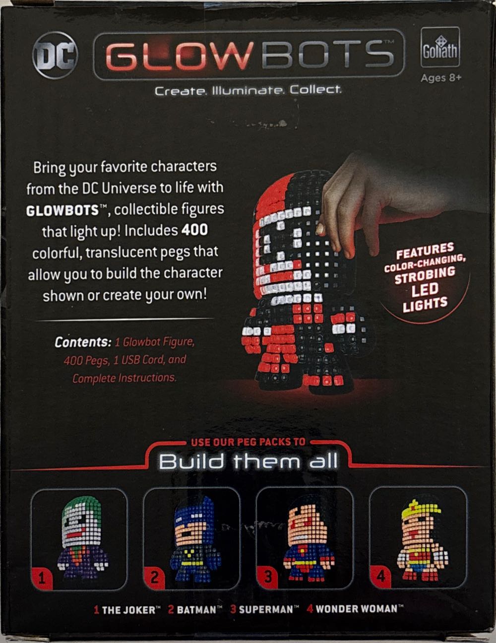 Glowbot - Harley Quinn - Goliath action figure collectible [Barcode 8711808351349] - Main Image 2