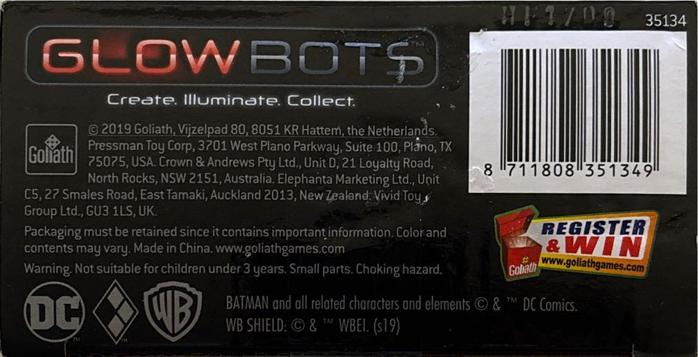 Glowbot - Harley Quinn - Goliath action figure collectible [Barcode 8711808351349] - Main Image 3