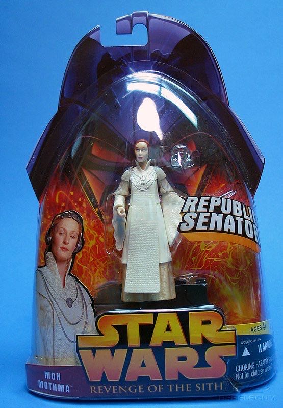 Star Wars: Mon Mothma (III-24) - Hasbro (Star Wars: Episode III: Revenge of the Sith) action figure collectible - Main Image 2