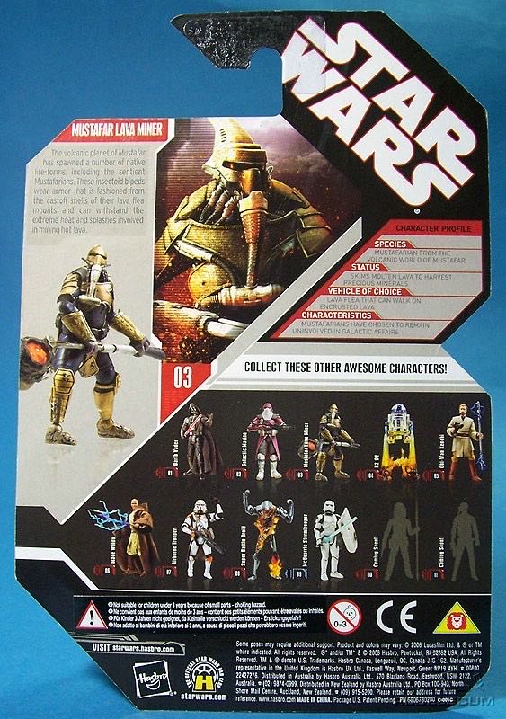 Star Wars: Mustafar Lava Miner (30-03) - Hasbro (Star Wars: The 30th Anniversary Collection) action figure collectible - Main Image 4