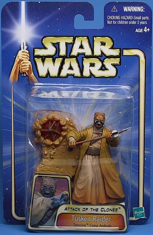 Star Wars: Tusken Raider (Tatooine Camp Ambush) (03-06) - Hasbro (Star Wars: Saga) action figure collectible - Main Image 2