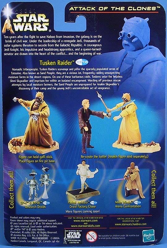 Star Wars: Tusken Raider (Tatooine Camp Ambush) (03-06) - Hasbro (Star Wars: Saga) action figure collectible - Main Image 4