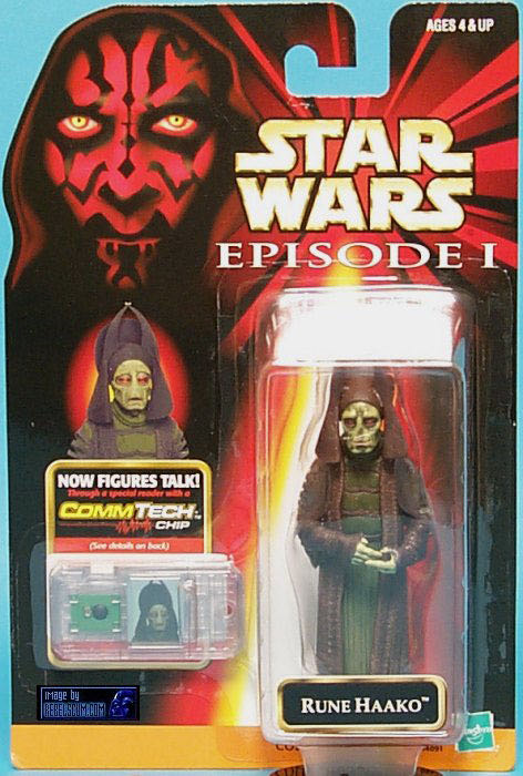 Rune Haako - Hasbro ( EPISODE 1 ) (Episode 1 ( 1999 - 2000 )) action figure collectible - Main Image 2