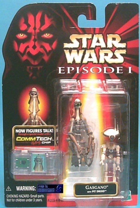Star Wars: Gasgano with Pit Droid - Hasbro (Star Wars: Episode I: The Phantom Menace) action figure collectible - Main Image 2