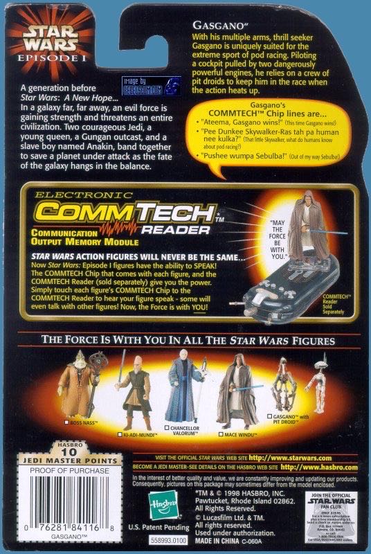 Star Wars: Gasgano with Pit Droid - Hasbro (Star Wars: Episode I: The Phantom Menace) action figure collectible - Main Image 4