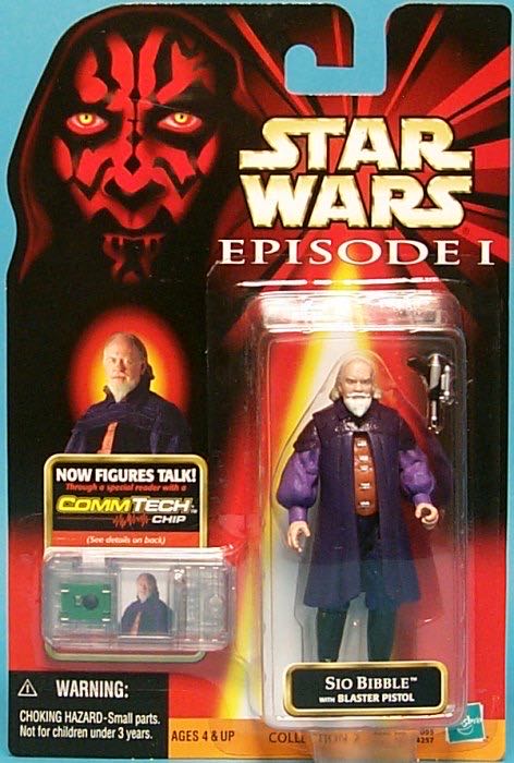 Star Wars: Sio Bibble - Hasbro (Star Wars: Episode I: The Phantom Menace) action figure collectible - Main Image 2