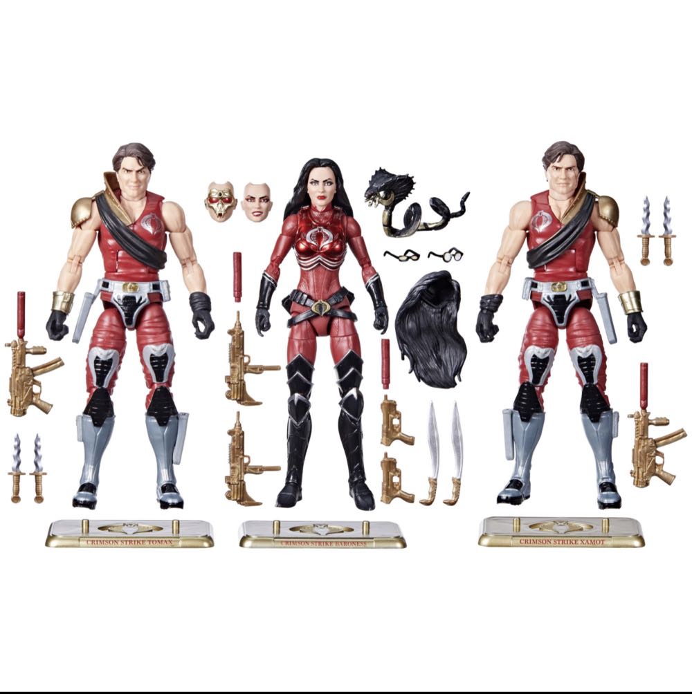 Xamot - #82 (Crimson Strike Team) - Hasbro (G.I. Joe) action figure collectible [Barcode 5010996150837] - Main Image 3