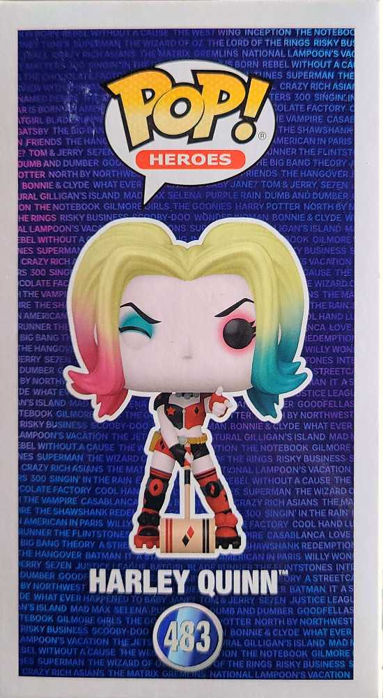 DC: Harley Quinn Winking #483 - Funko (WB 100) action figure collectible [Barcode 889698742634] - Main Image 3