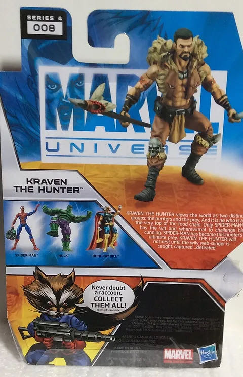 Marvel Universe: Kraven the Hunter (08) - Hasbro (Marvel Universe) action figure collectible - Main Image 4
