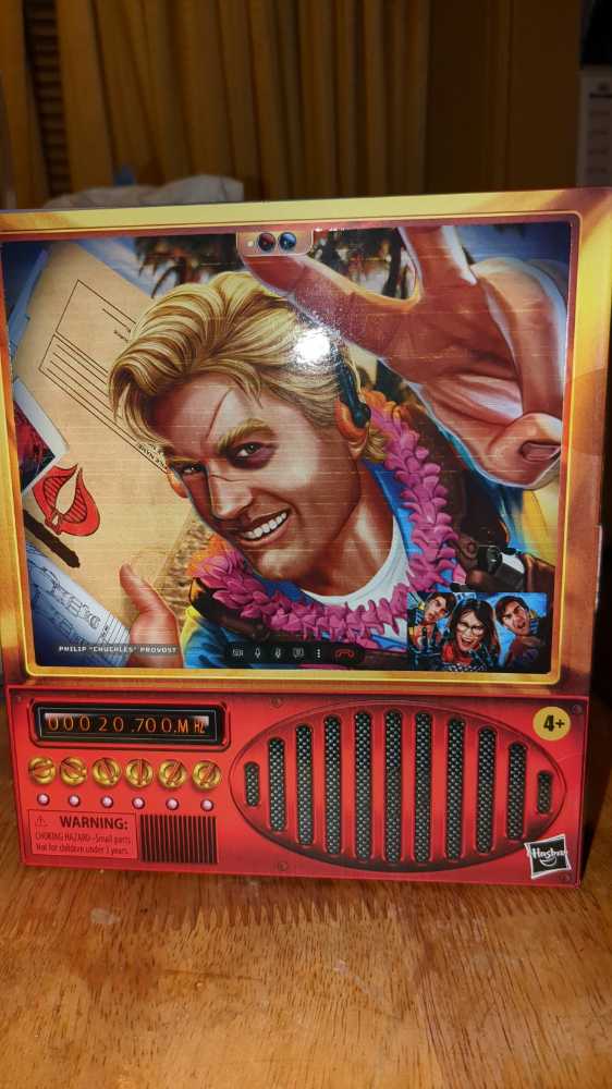 #75 Chuckles “Philip “Chuckles” Provost” - Hasbro (G.I. Joe) action figure collectible [Barcode 5010996180421] - Main Image 2