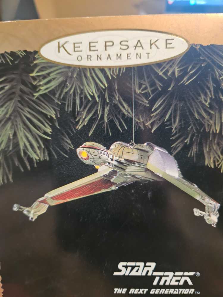 Star Trek Klingon Bird Of Prey Hallmark Ornament - Hallmark Keepsake Ornaments (Magic) action figure collectible [Barcode 015012116175] - Main Image 3