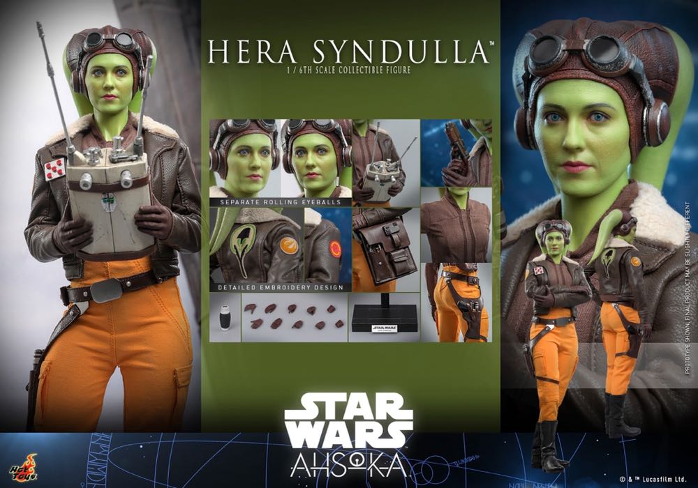 Hot Toys TMS 113 Ahsoka General Hera Syndulla - Hot Toys (Hera Syndulla) action figure collectible - Main Image 2