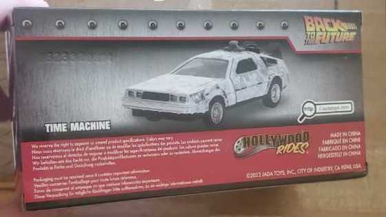 DeLorean Time Machine (Frosted) - Jada (Back To The Future) action figure collectible [Barcode 801310347850] - Main Image 2