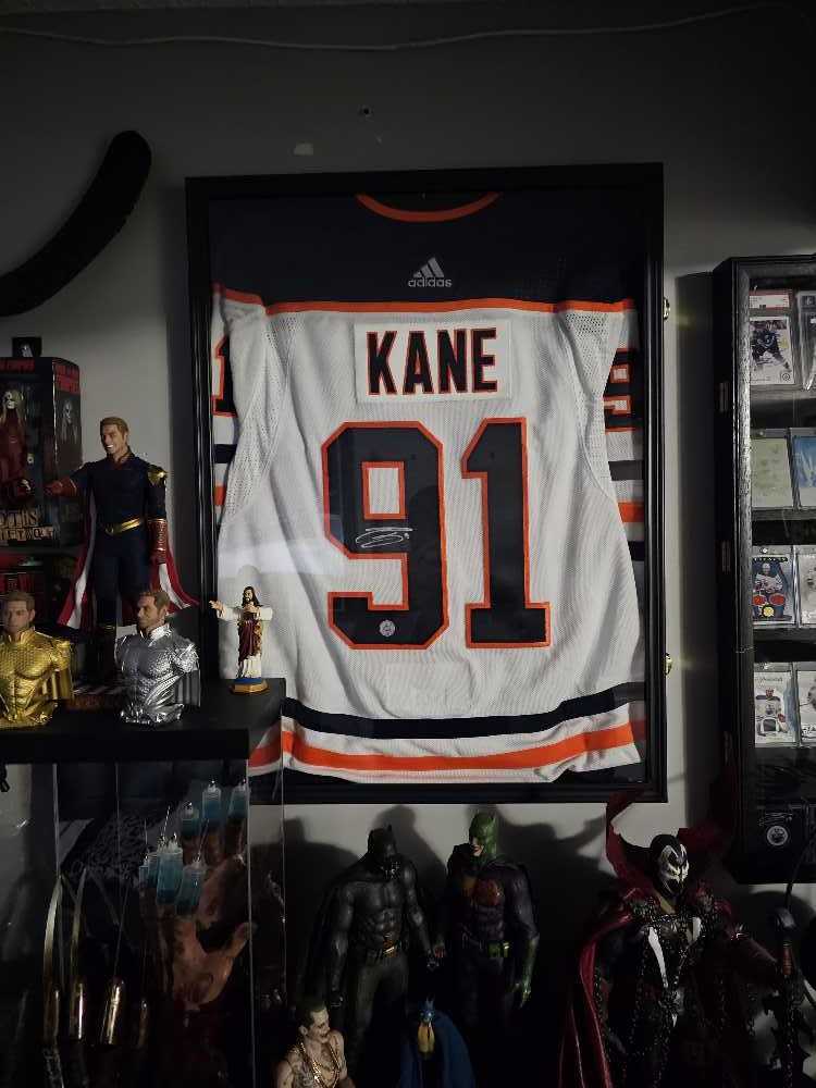 Evander Kane Signed Oilers Jersey - Adidas (Hockey) action figure collectible - Main Image 3