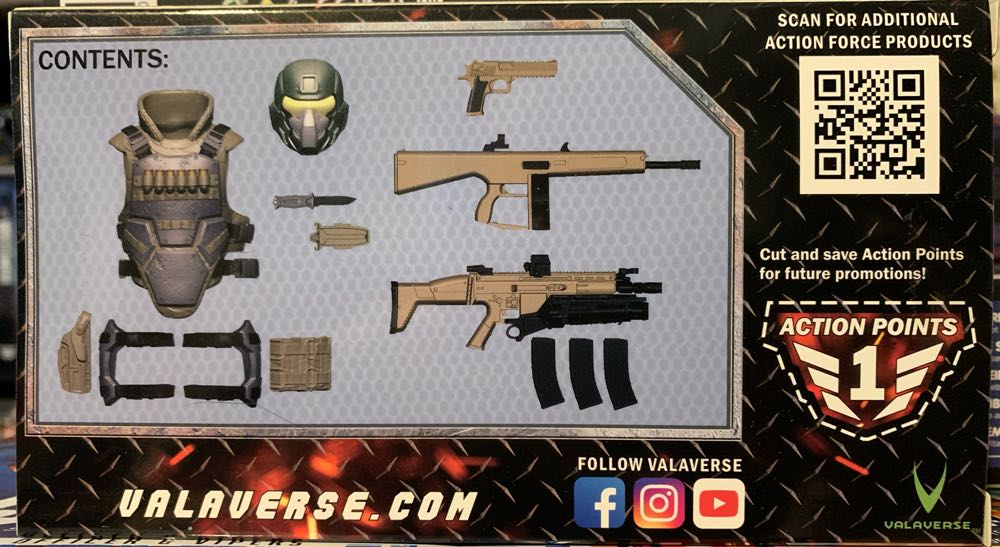 Gear Pack Steel Brigade - Valaverse (Valaverse: Action Force) action figure collectible - Main Image 2