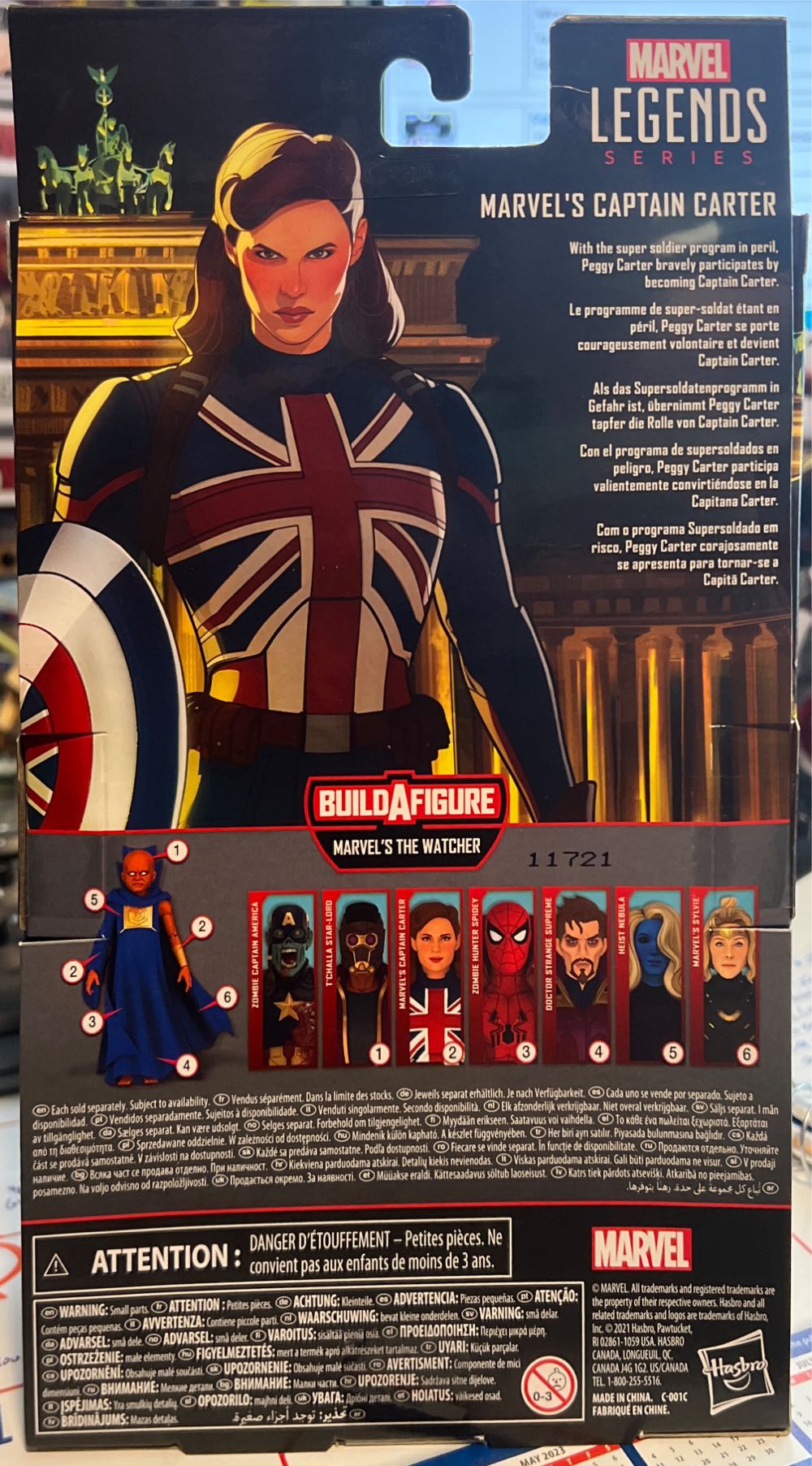 Captain Carter - Hasbro (Legends) (Marvel Legends) action figure collectible - Main Image 2