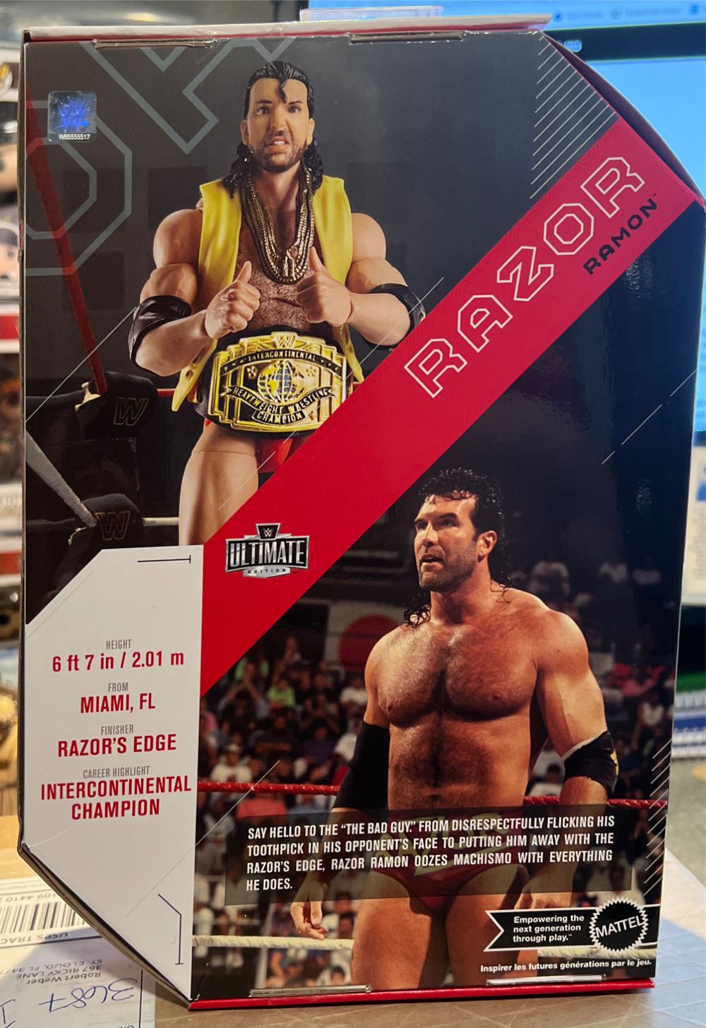 Razor Ramon  action figure collectible - Main Image 2