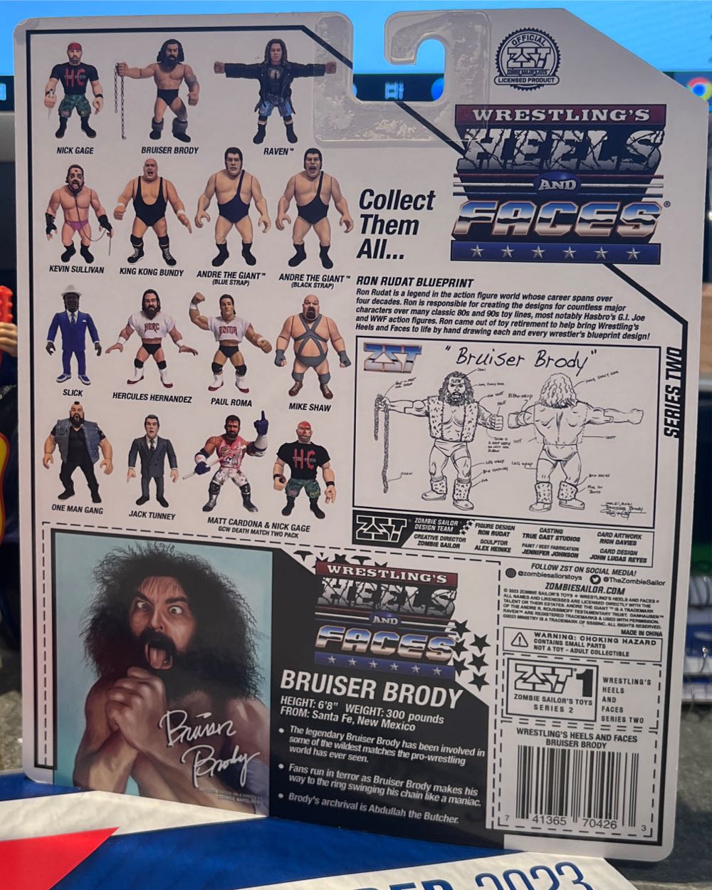 Bruiser Brody - Zombie Sailor Toys (WWE) action figure collectible - Main Image 2