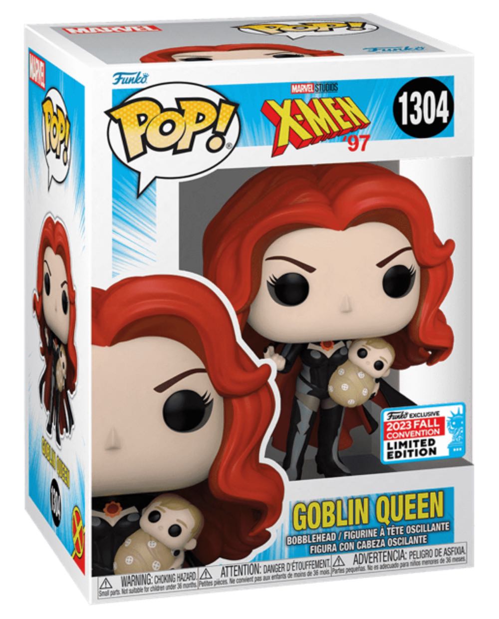 Goblin Queen (X-Men ‘97) 1304 2023 Fall Convention Limited Edition - Funko (X-Men) action figure collectible [Barcode 889698741019] - Main Image 2