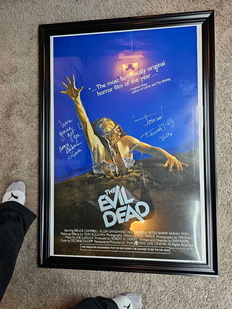 The Evil Dead 27x40 Signed Poster  (Horror) action figure collectible - Main Image 2