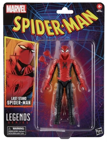 Marvel Retro Card Spider-man (Last Stand) - Hasbro (Marvel Legends Retro Carded) action figure collectible [Barcode 5010996197030] - Main Image 2