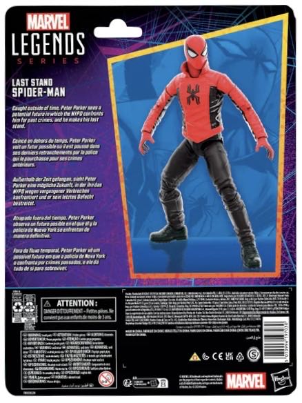 Marvel Retro Card Spider-man (Last Stand) - Hasbro (Marvel Legends Retro Carded) action figure collectible [Barcode 5010996197030] - Main Image 3