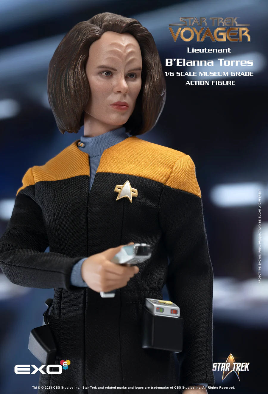 Star Trek Exo-6 Lieutenant B’Elanna Torres - EXO-6 (Star Trek: Voyager) action figure collectible [Barcode 656382585644] - Main Image 2
