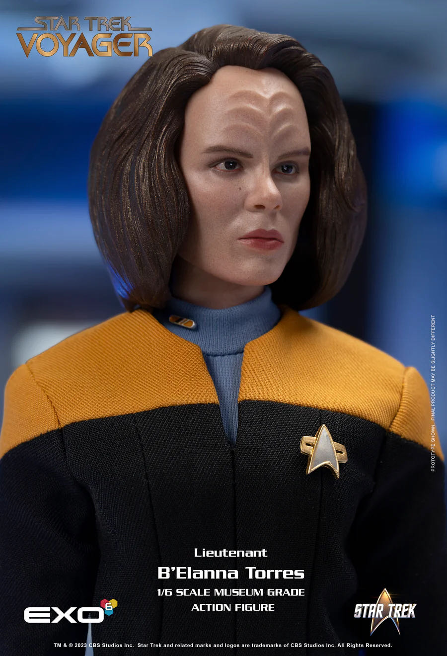 Star Trek Exo-6 Lieutenant B’Elanna Torres - EXO-6 (Star Trek: Voyager) action figure collectible [Barcode 656382585644] - Main Image 3