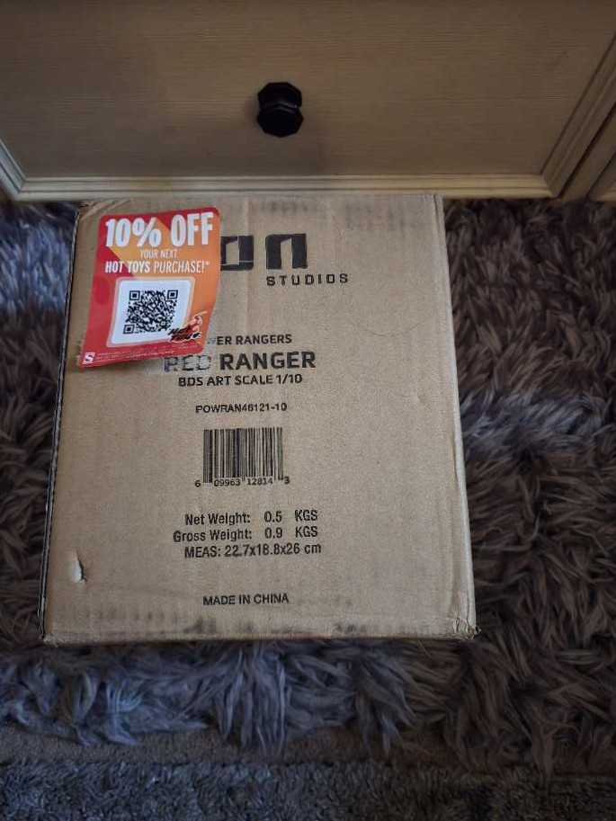 Iron Studios Power Rangers Red Ranger - Iron Studios (Mighty Morphin’ Power Rangers) action figure collectible [Barcode 609963128143] - Main Image 4