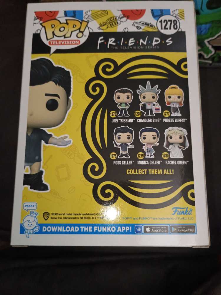 Friends: Ross Geller In Leather Pants #1278 - Funko (Friends) action figure collectible [Barcode 889698656788] - Main Image 2
