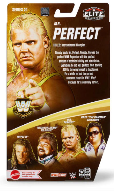 Legends Series #20 - Mattel (Mr. Perfect) action figure collectible - Main Image 2