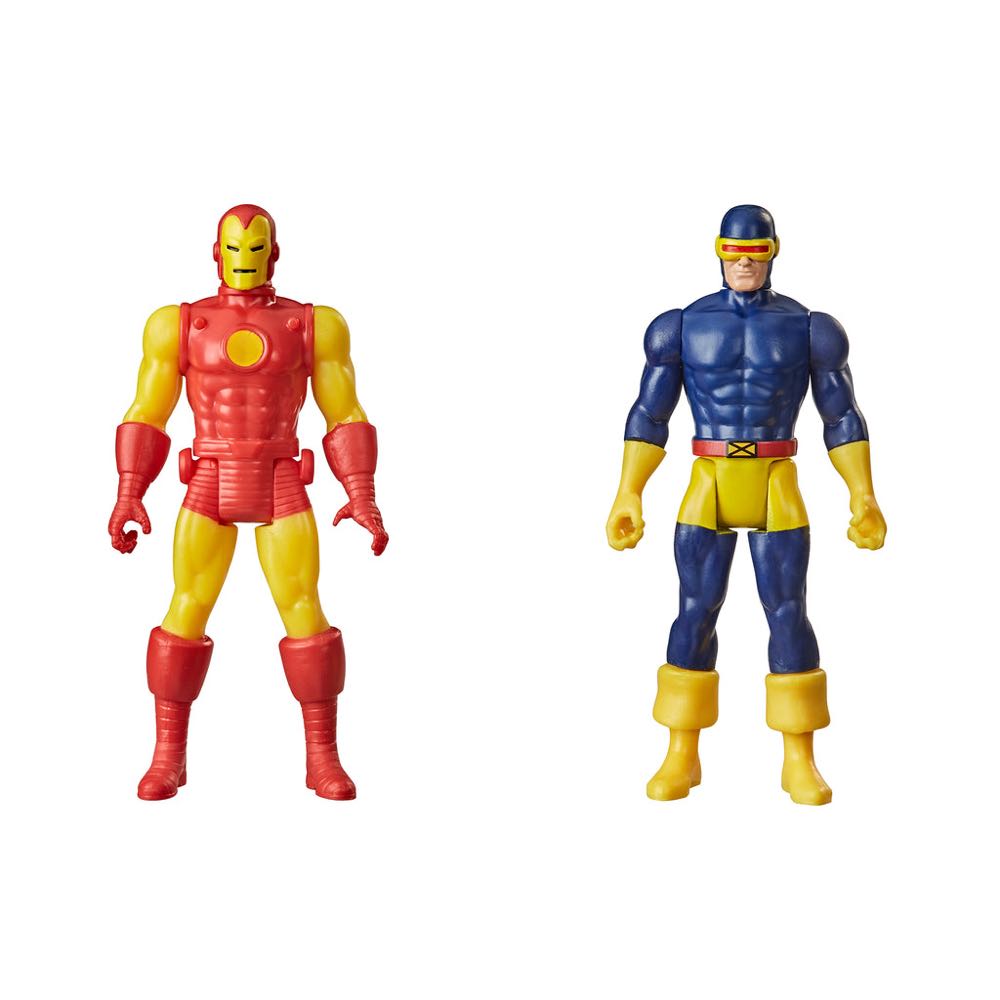 Iron Man & Cyclops - Hasbro (Marvel Legends Retro Series) action figure collectible - Main Image 2