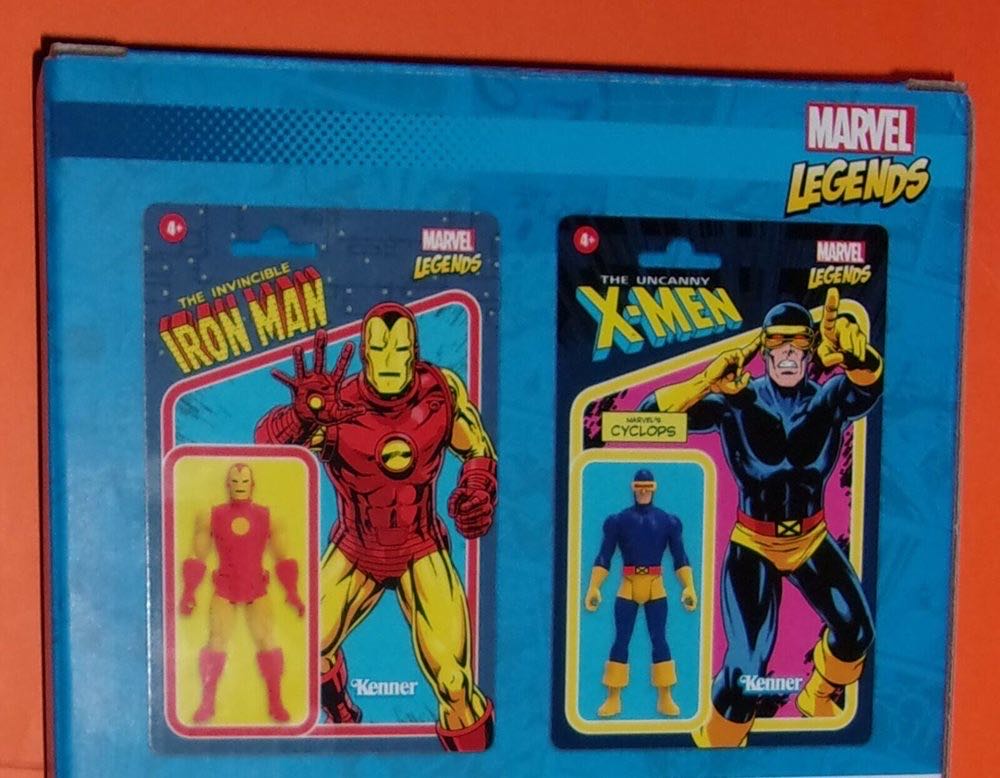 Iron Man & Cyclops - Hasbro (Marvel Legends Retro Series) action figure collectible - Main Image 4
