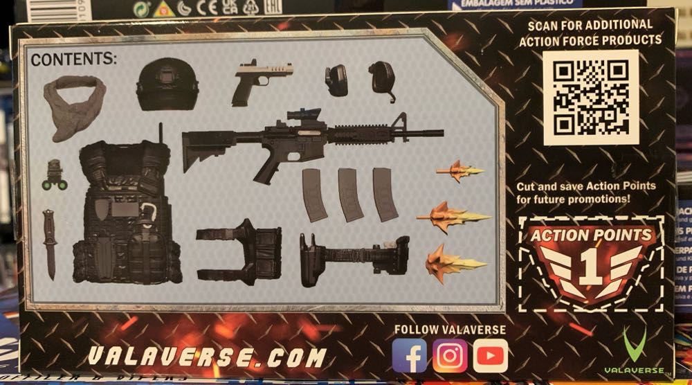 Gear Pack Special ops - Valaverse (Valaverse: Action Force) action figure collectible - Main Image 2