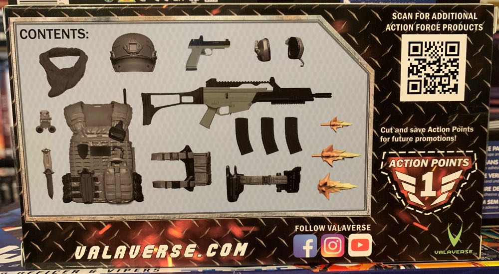 Gear Pack Security Enforcement - Valaverse (Valaverse: Action Force) action figure collectible - Main Image 2