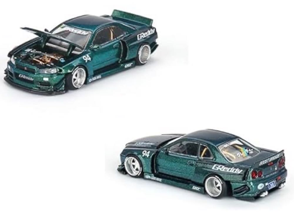 Nissan Skyline R34 GTR - Kaido action figure collectible [Barcode 4895183671378] - Main Image 2