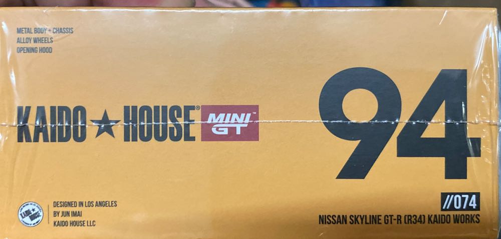 Nissan Skyline R34 GTR - Kaido action figure collectible [Barcode 4895183671378] - Main Image 3