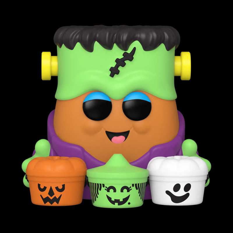 Funko Pop! Icons: McDonald’s - McNugget Frankenstein With Pails NYCC 2023 Halloween  - Funko (Mcdonalds) action figure collectible [Barcode 889698670487] - Main Image 4