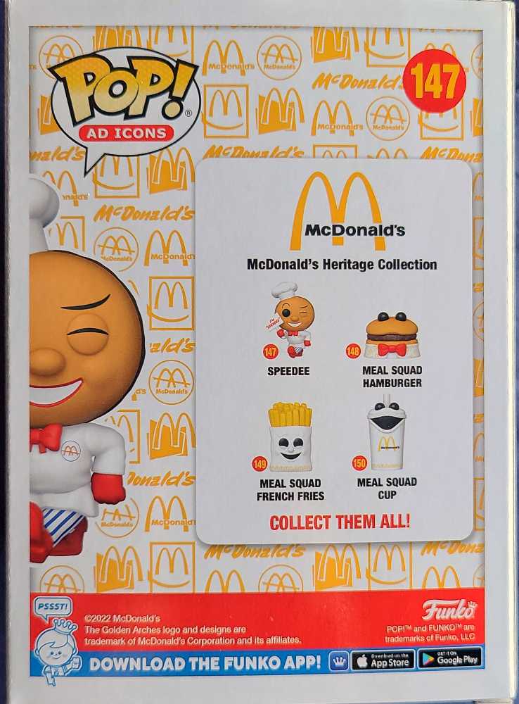 Speedee Exclusive 2022 - Funko (McDonald’s) action figure collectible [Barcode 889698594059] - Main Image 2