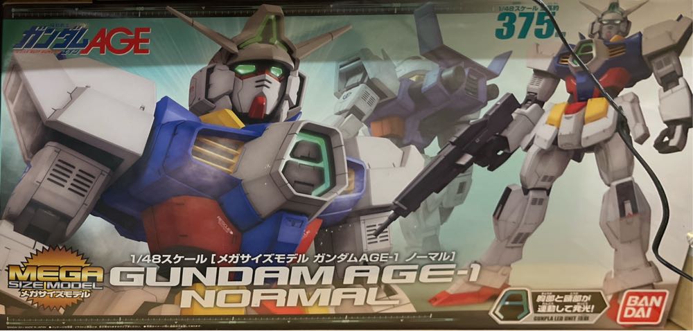 Bandai Hobby Gundam Age-1 Normal ”gundam Age” 1 48 Mega Size  action figure collectible [Barcode 4543112710635] - Main Image 2